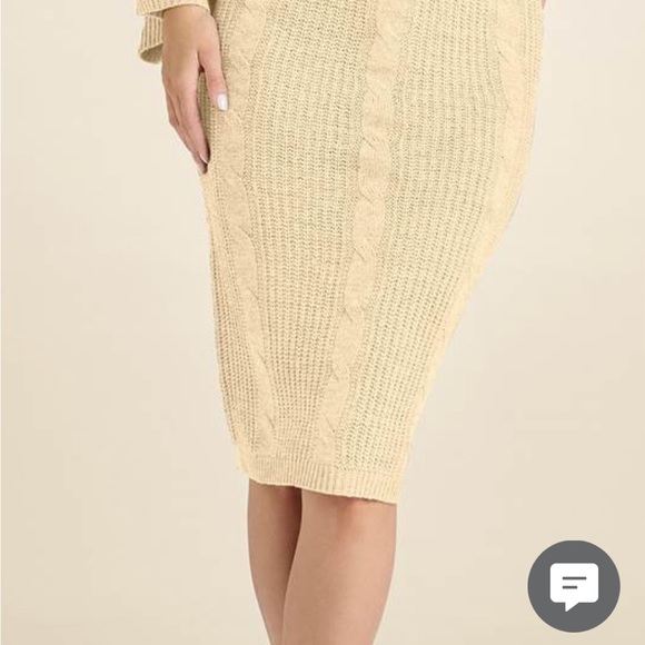 Venus Sweater Skirt Size 2x - Picture 1 of 4